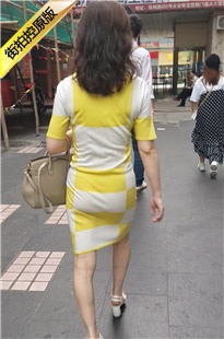 黄色连衣包臀短裙极品白腿美妇[1.23G/MP4]